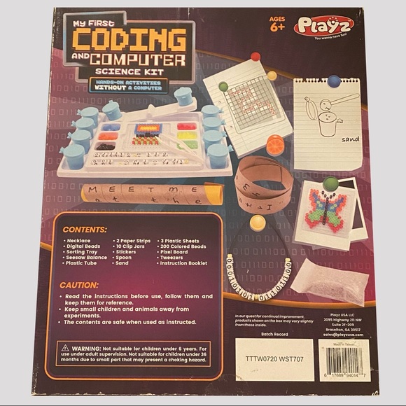 Playz My First Coding & Computer Science Kit All Inclusive Educational Toy - Picture 2 of 2